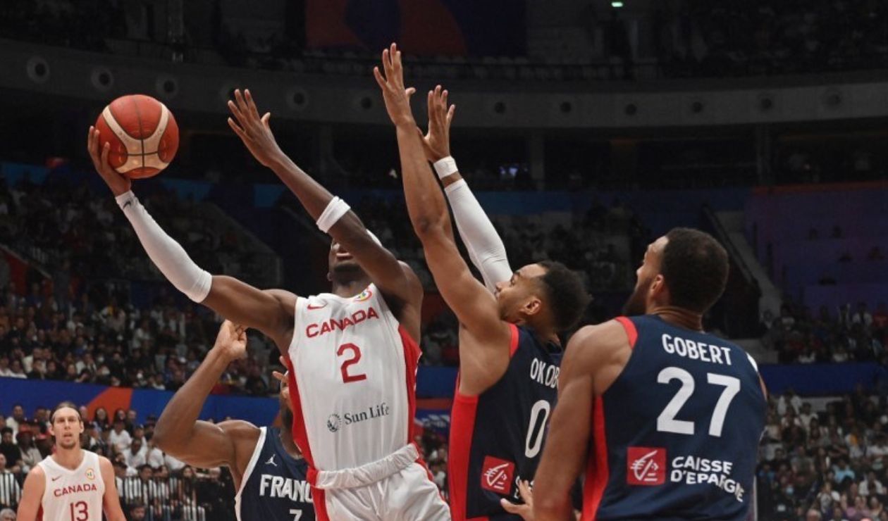 Francia vs canada baloncesto